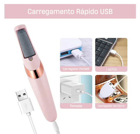 DermaVac Turbo – Lixador Profissional Recarregável