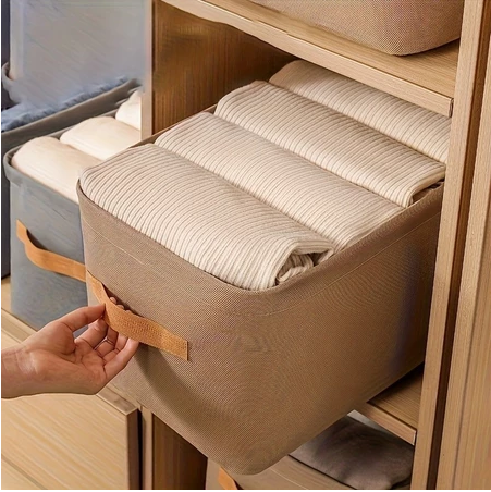 Caixa Organizadora Dobrável Multiuso – Tecido Resistente